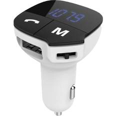 Bluetooth car adapter Aquarius Hands Free Car Bluetooth Phone & FM Transmitter