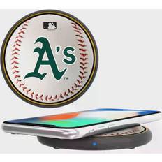 Wireless Charging Pads Sports Fan Products Strategic Printing Oakland Athletics Wireless Charging Pad