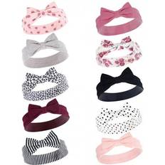 Hudson Bow Headbands 10-pack - Rose