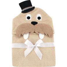 Luvable Friends Animal Face Hooded Towel Classy Walrus