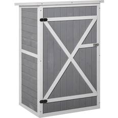 OutSunny Outdoor Garden Shed 2 Shelves