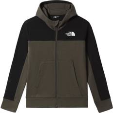 Brown Hoodies Children's Clothing The North Face Boys Slacker Full Zip Hoodie