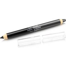 BeautyUK Double Ended Jumbo Pencil no.2 Black&ampGrey