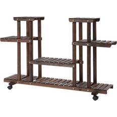 OutSunny 4-Tier Flower Display Stand