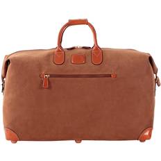 Brics Life 20202 56CM WEEKENDER Brown Pvc With Cotton-Viscose Flock And Leather 55(h) x 32(w) x 20(d) cm