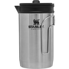 Stanley Adventure All-in-One Boil Brew Camping French Press, 32 oz, Silver