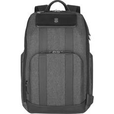 Victorinox Architecture Urban2 Deluxe Backpack, Unisex Adults’ Architecture Urban2 Deluxe Backpack, Melange Grey/Black, Talla ÚNICA