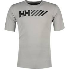 Yellow Base Layers Helly Hansen Lifa Tech Graphic Short Sleeve T-shirt