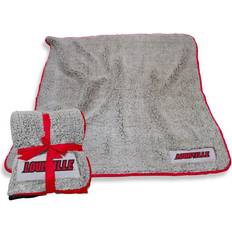 Logo Brands Louisville Cardinals Frosty Fleece Throw Blanket