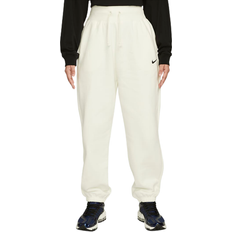 Nike Sportswear Phoenix Fleece High-Rise Trousers Women's - Sail/Black