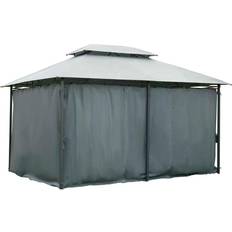 OutSunny 2-Tier Gazebo 3x4 m