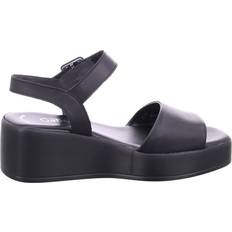 Gabor Wedge Sandals Gabor Comfort - Black