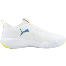 41 ½ Handball Shoes Puma Eliminate Pro - Puma White-Mykonos Blue-Yellow Alert