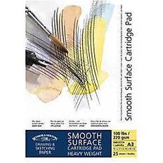 Winsor & Newton Smooth Surface Cartridge Pad A3 220gms 25 sheets