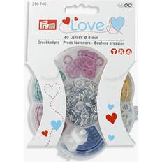 Prym Love Coloured Fasteners, 8mm, Multi