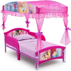 Delta Children Princess Canopy Toddler Bed 29.5x54.5"