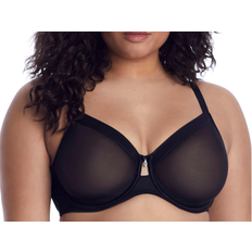 Curvy Couture All You Mesh Bra - Black