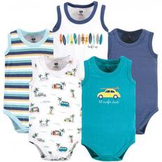 Hudson Cotton Sleeveless Bodysuits - Surfer Dude (10116721)