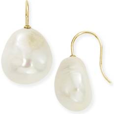 Saks Fifth Avenue Cultured Baroque Drop Earrings - Gold/Pearl