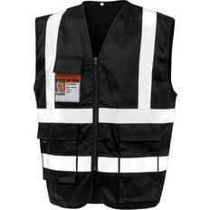 Result Work-Guard by Unisex Adult Heavy Duty Security Vest - Black