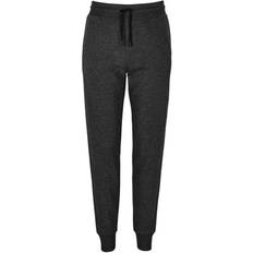 Men - Pink Trousers Sol's Unisex Adult Jumbo Organic Slim Jogging Bottoms (Charcoal Marl)