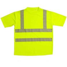 Warrior Unisex Adult Hi-Vis T-Shirt (Fluorescent Orange)