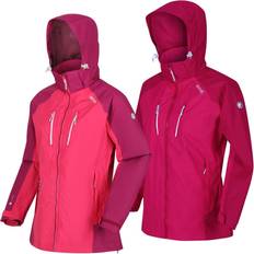 Zipper Rain Clothes Regatta Womens Calderdale IV Waterproof Jacket