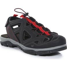 Men - Red Sandals Regatta Westshore Sandals Black/TruRed