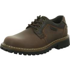 Brown - Women Derby Josef Seibel 'Chance 08' Waterproof Casual Shoes