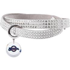 Swarovski Milwaukee Brewers Home Run Bracelet - Silver/Transparent