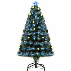 White Christmas Trees Homcom Artificial Green 63 x 120 cm Christmas Tree