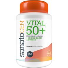 Bayer Santogen Vital 50 Multivitamins, Ginkgo Biloba & Ginseng Tablets