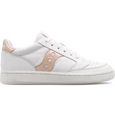 Saucony Jazz Court Sneakers, White/Apricot