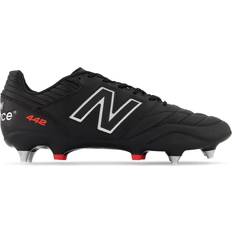 Red Football Shoes New Balance 442 2.0 Pro SG Black/Red