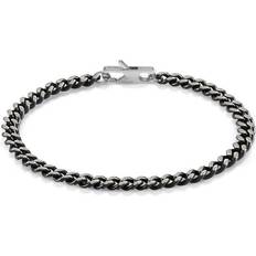 Black Bracelets Guess Ayia Napa Chain Bracelet - Black/Silver