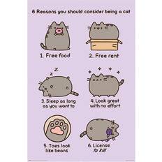 Glass Posters Pyramid International Pusheen Reasons to Be a Cat Poster 61x91.5cm