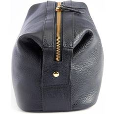 Royce New York Pebbled Leather Toiletry Bag