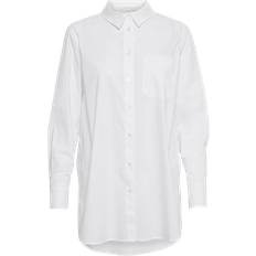 Part Two Lulas Long Poplin Shirt - White