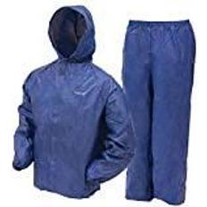 FROGG TOGGS Youth Ultra-Lite2 Waterproof Breathable Rain Suit, Blue