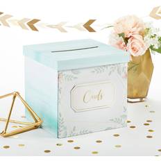 Kate Aspen Geometric Floral Card Box