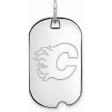 Women's Calgary Flames Sterling Dog Tag