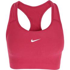 Nike Red Bras Nike Dri Fit Swoosh Seamless Support Pad Sports Bra