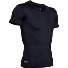 Men - White Arm & Leg Warmers Under Armour Men's HeatGear Tactical V-Neck Compression Short Sleeve T-Shirt