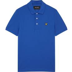 Lyle & Scott Plain Polo Shirt - Bright Blue