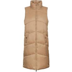 Gold - Women Outerwear Vero Moda Uppsala Vest