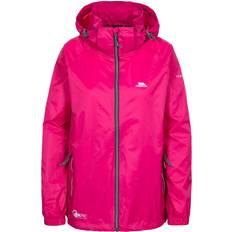 Men - Pink Rain Jackets & Rain Coats Trespass Adults Waterproof Packaway Jacket Qikpac X - Cassis