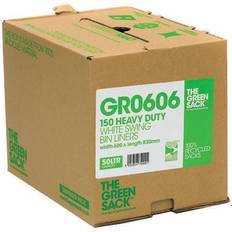The Green Sack Swing Bin Liner in Dispenser White (Pack of 150) GR0606