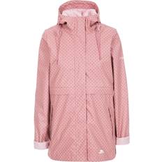 Pink Rain Clothes Trespass Womens Printed Waterproof Jacket Splosh