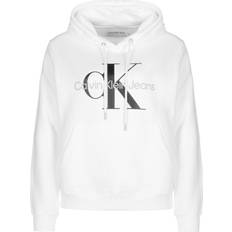 Calvin Klein Monogram Hoodie - Bright White