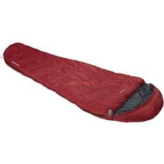 High Peak TR 300 Sleeping Bag, rød Right Zipper 2022 Syntetiske soveposer